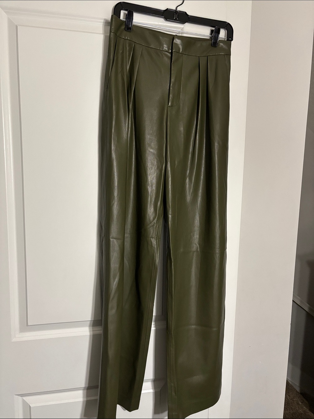 Alice & Olivia Faux Leather pants